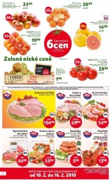 Tesco supermarket letky, strana 2 