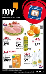 Tesco MY aktuln letk, strana 1 