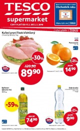 Tesco supermarket letk, strana 1 