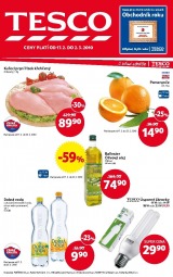 Tesco aktuln letk, strana 1 