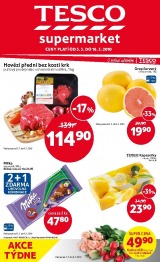 Tesco supermarket akn letk, strana 1 