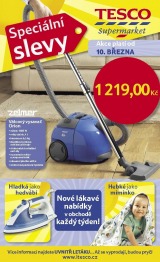 Tesco speciln letky, strana 1 