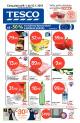 Tesco mal hypermarkety od 9.1.2013, strana 1 