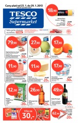 Tesco supermarkety od 23.1.2013, strana 1 