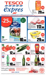 Tesco Expres obchody od 2.4.2013, strana 1 