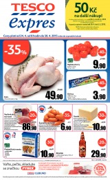 Tesco Expres obchody od 24.4.2013, strana 1 