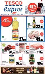 Tesco Expres obchody od 11.9.2013, strana 1 