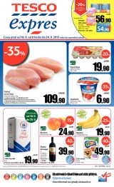 Tesco Expres obchody od 18.9.2013, strana 1 