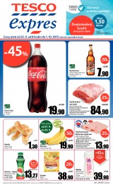 Tesco Expres obchody od 25.9.2013, strana 1 