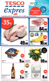 Tesco Expres obchody od 30.10.2013, strana 1 