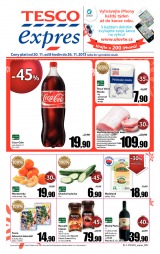 Tesco Expres obchody od 20.11.2013, strana 1 