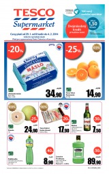Tesco supermarkety od 29.1.2014, strana 1 