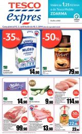 Tesco Expres obchody od 12.3.2014, strana 1 