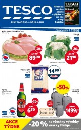 Tesco aktuln letk, strana 1 