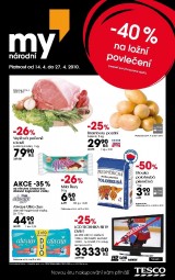 Tesco MY Nrodn akn letk, strana 1 