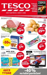 Tesco aktuln letky, strana 1 