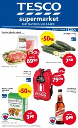 Tesco supermarket akn letk, strana 1 