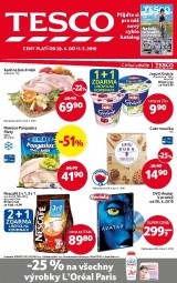 Tesco letky mal hypermarket, strana 1 