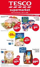 Tesco supermarket akn letky, strana 1 