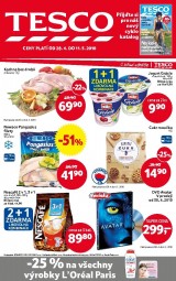 Tesco aktuln letky, strana 1 