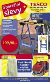 Tesco letky speciln slevy, strana 1 