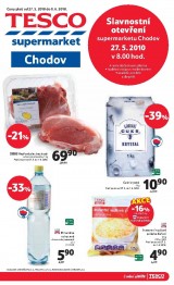 Tesco Chodov letk, strana 1 