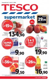 Tesco supermarket akn letk, strana 1 