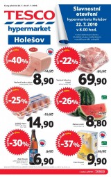 Tesco Hypermarket Holeov letk, strana 1 