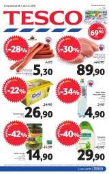 Tesco Hypermarket aktuln letky, strana 1 