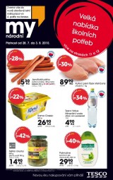 Tesco MY Nrodn letky, strana 1 