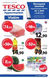 Tesco Hypermarket Vlaim akce, strana 1 