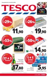 Tesco aktuln letk, strana 1 