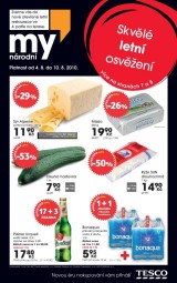 Tesco aktuln letk, strana 1 