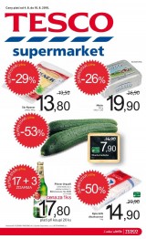 Tesco letk, strana 1 