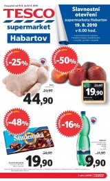 Tesco letk, strana 1 