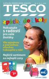 Tesco aktuln letk, strana 1 