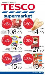 Tesco letk, strana 1 