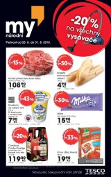 Tesco letk, strana 1 