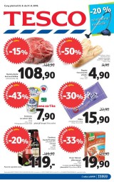 Tesco letk, strana 1 