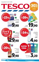 Tesco aktuln letk, strana 1 