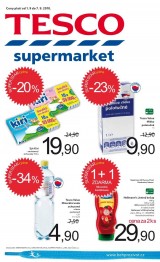 Tesco letk, strana 1 