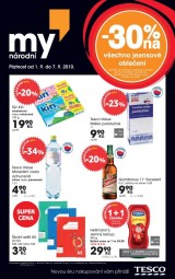 Tesco letk, strana 1 