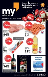 Tesco letk, strana 1 