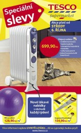 Tesco aktuln letk, strana 1 