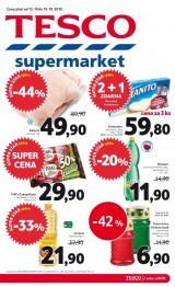 Tesco aktuln letk, strana 1 