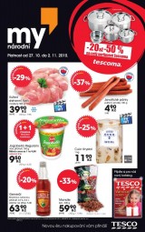 Tesco letk, strana 1 