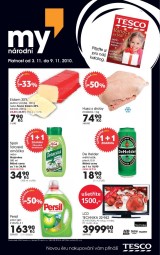 Tesco letk, strana 1 