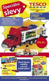 Tesco aktuln letk, strana 1 