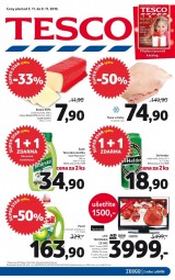 Tesco aktuln letk, strana 1 
