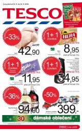 Tesco aktuln letk, strana 1 